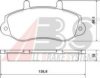 A.B.S. 37111 OE Brake Pad Set, disc brake